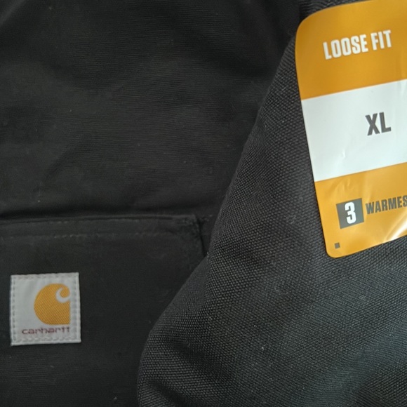 ❗️FINAL❗️ 🆕 Carhartt Loose Fit Firm Insulated Flannel-Lined Active Jacket - Picture 4 of 6